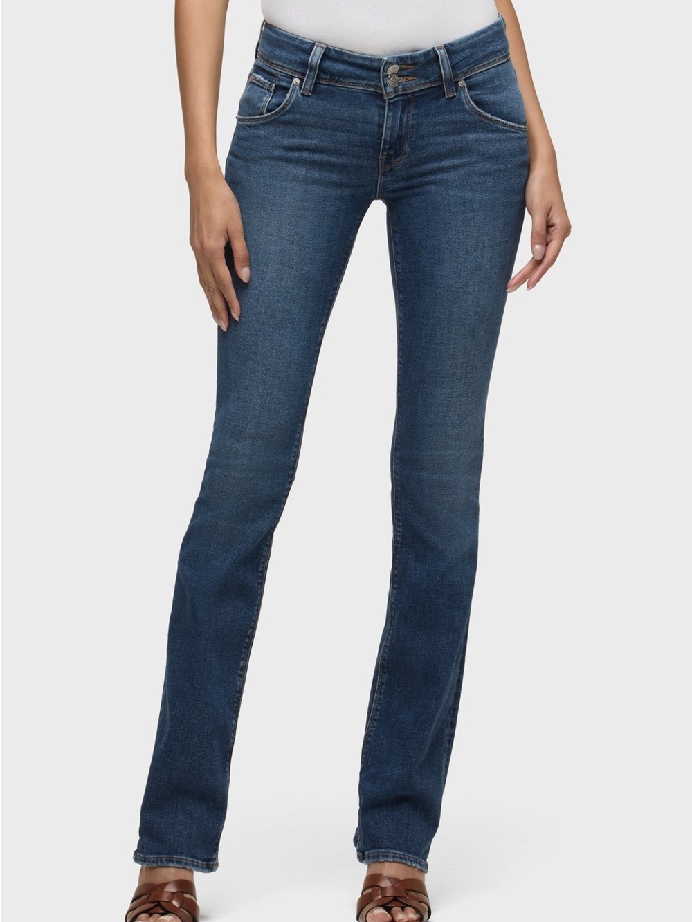 Hudson Jeans Women’s Dark Blue Beth Baby Boot Jeans